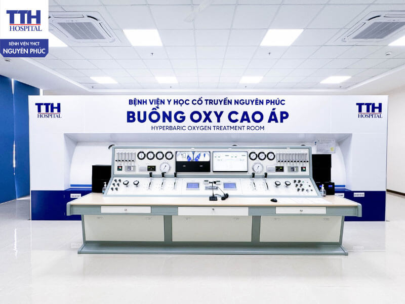 Hệ thống buồng Oxy Cao áp tại Bệnh viện YHCT Nguyên Phúc