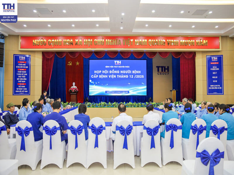 Thành phần tham dự đầy đủ, thể hiện sự đồng hành cùng người bệnh