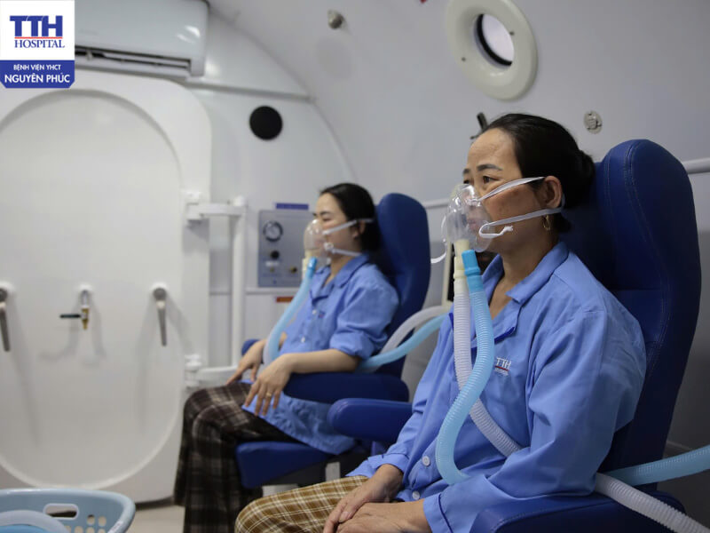 Ứng dụng oxy cao áp kết hợp các phương pháp y học cổ truyền giúp mang lại tác dụng điều trị