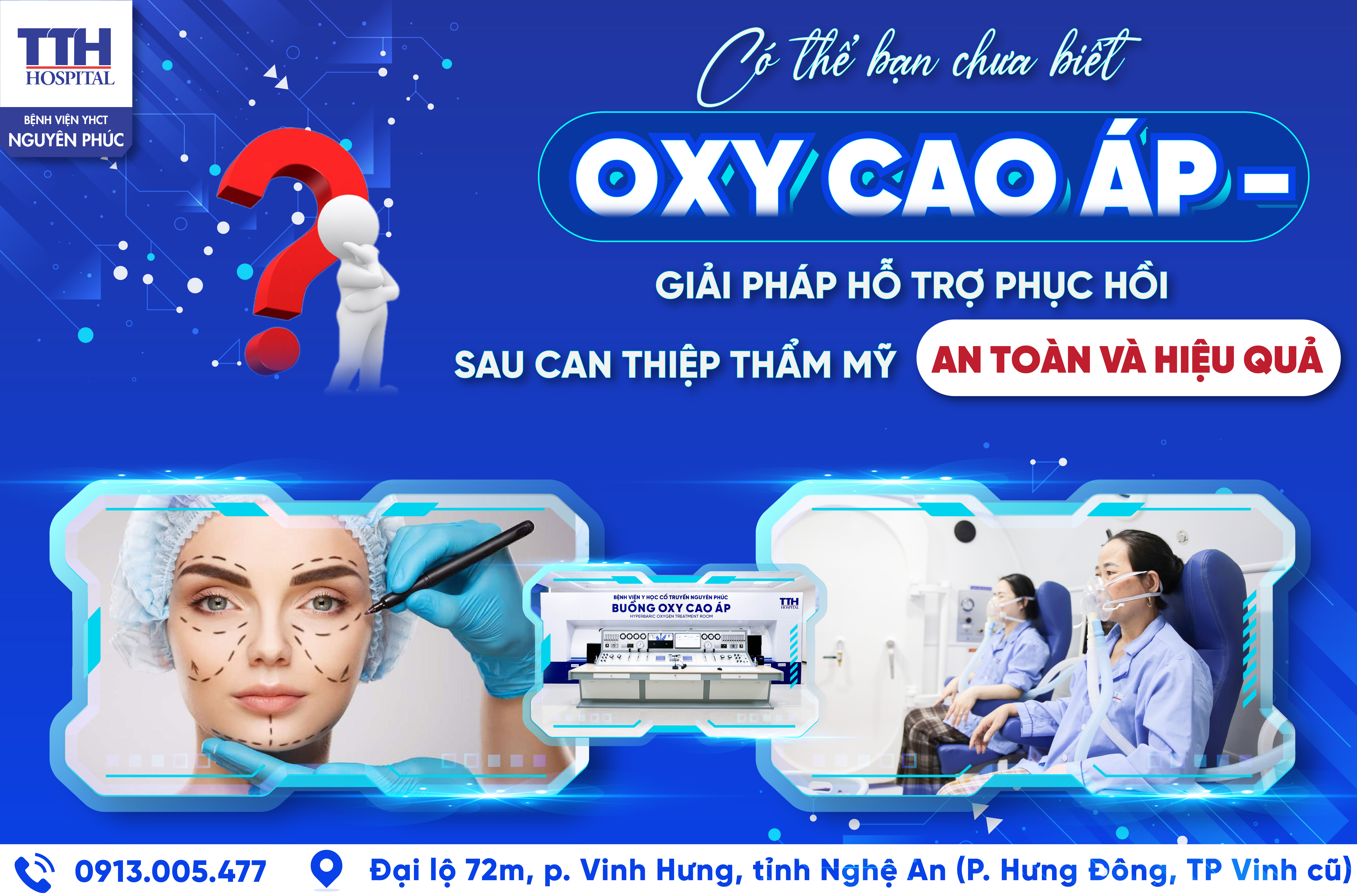 CÓ THỂ BẠN CHƯA BIẾT: OXY CAO ÁP - GIẢI PHÁP HỖ TRỢ PHỤC HỒI SAU CAN THIỆP THẨM MỸ AN TOÀN VÀ HIỆU QUẢ