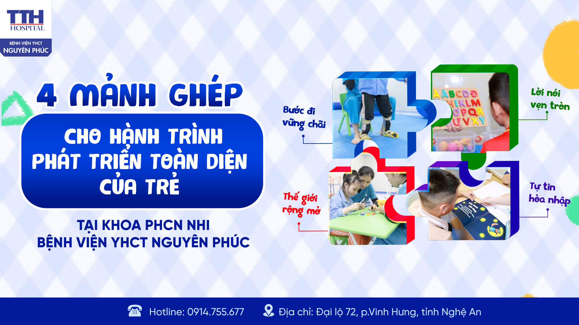 4 MẢNH GHÉP CHO HÀNH TRÌNH PHÁT TRIỂN TOÀN DIỆN CỦA TRẺ