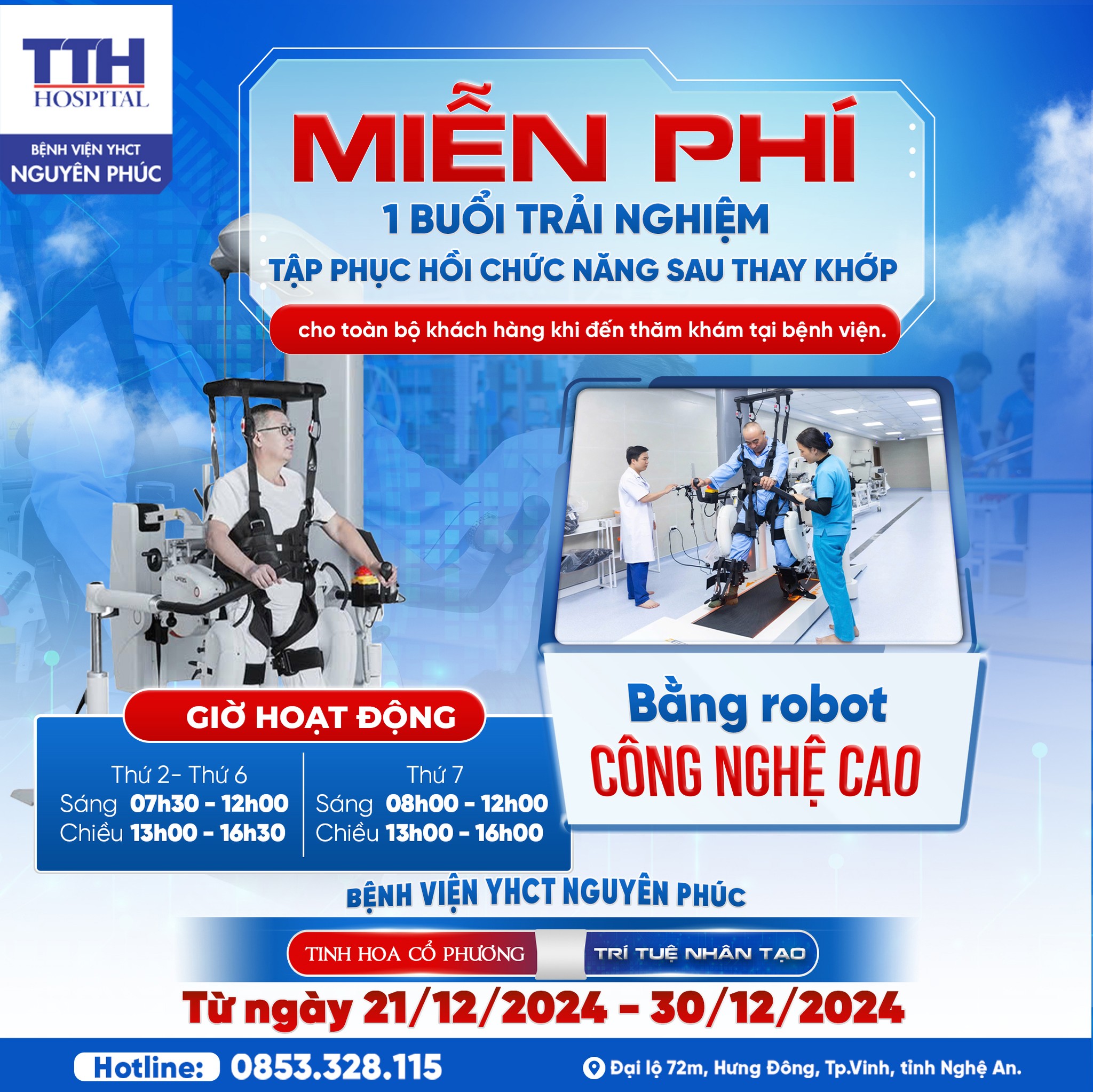 MỘT SỐ LƯU Ý TRONG QUÁ TRÌNH PHỤC HỒI CHỨC NĂNG SAU PHẪU THUẬT THAY KHỚP HÁNG