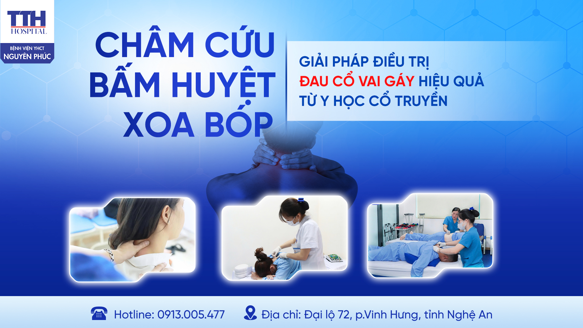 CHÂM CỨU, BẤM HUYỆT, XOA BÓP – GIẢI PHÁP ĐIỀU TRỊ ĐAU CỔ VAI GÁY HIỆU QUẢ TỪ Y HỌC CỔ TRUYỀN