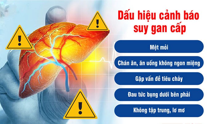 Suy gan cấp tính - Bệnh nguy hiểm, chớ coi thường!