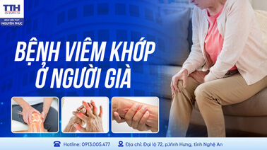 BỆNH VIÊM KHỚP Ở NGƯỜI GIÀ