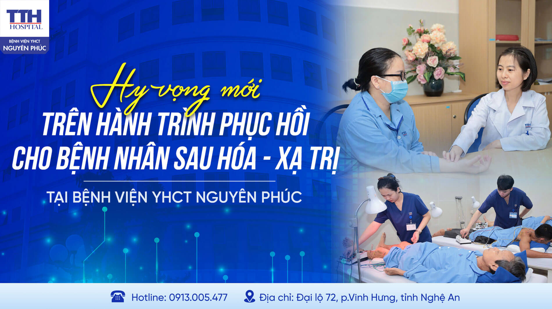 HY VỌNG MỚI TRÊN HÀNH TRÌNH PHỤC HỒI CHO BỆNH NHÂN SAU HÓA - XẠ TRỊ