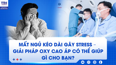 Mất ngủ kéo dài gây stress – Giải pháp oxy cao áp có thể giúp gì cho bạn?