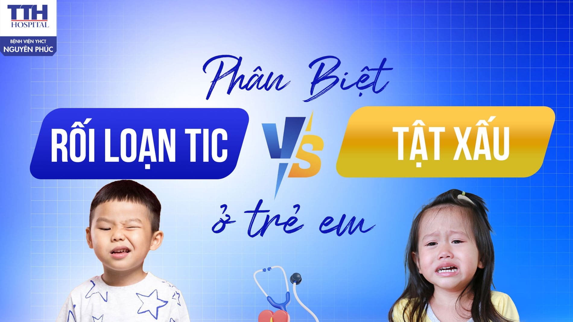 Phân biệt rối loạn TIC và tật xấu ở trẻ em