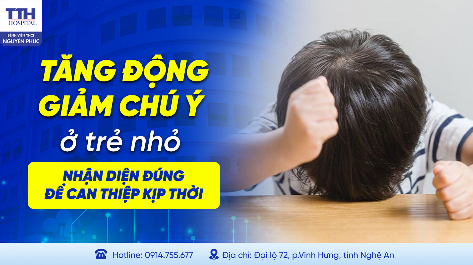 TĂNG ĐỘNG GIẢM CHÚ Ý Ở TRẺ NHỎ: NHẬN DIỆN ĐÚNG ĐỂ CAN THIỆP KỊP THỜI