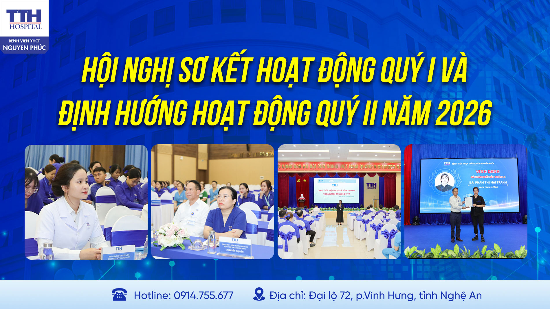 TỔ CHỨC THÀNH CÔNG HỘI NGHỊ SƠ KẾT HOẠT ĐỘNG QUÝ I VÀ ĐỊNH HƯỚNG HOẠT ĐỘNG QUÝ II NĂM 2026